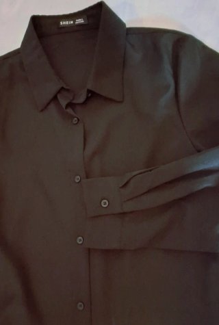 Camicia nera donna
