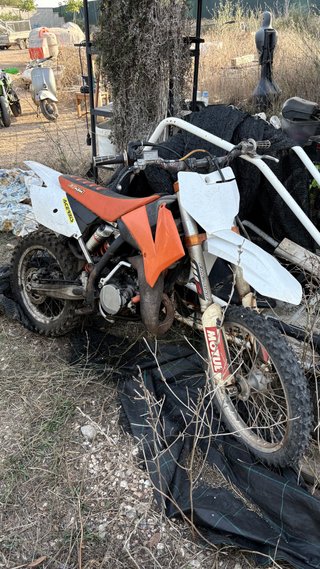 KTM SX 85 Motocross 2012 Naranja/Blanco