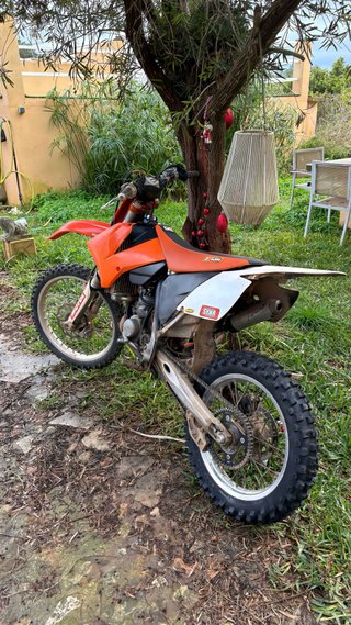 KTM SX 85 Motocross 2012 Naranja/Blanco