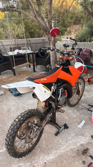 KTM SX 85 Motocross 2012 Naranja/Blanco