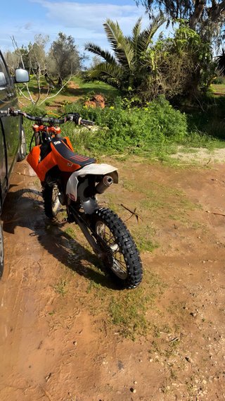 KTM SX 85 Motocross 2012 Naranja/Blanco