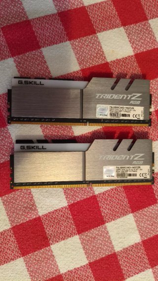 G.Skill Trident Z RGB DDR4 3200MHz 16GB (2X8GB)