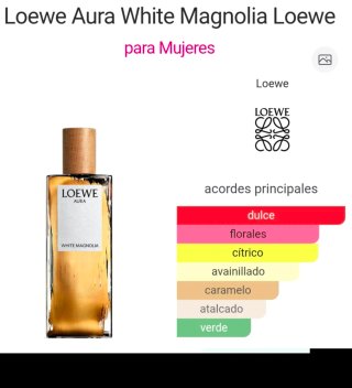 Loewe Aura White Magnolia 100ml Nuevo