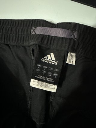 Pantalones cargo negros adidas