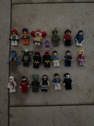 Lego Minifigure Personaggi Misti
