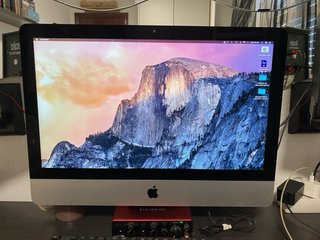 iMac 21,5” Intel 8 GB RAM 250 GB macOS Catalina