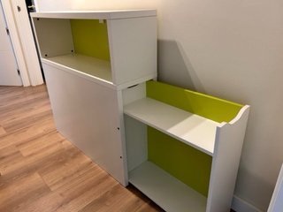 cabecero infantil con almacenamiento IKEA FLAXA