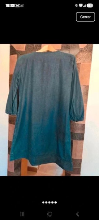 Vestido vaquero Massimo Dutti azul