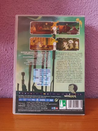 DVD Nocturna Una Aventura Mágica película