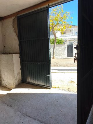Puerta de garaje gris 7016
