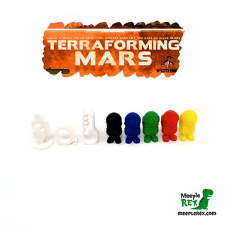 Astronautas y marcadores Terraforming Mars