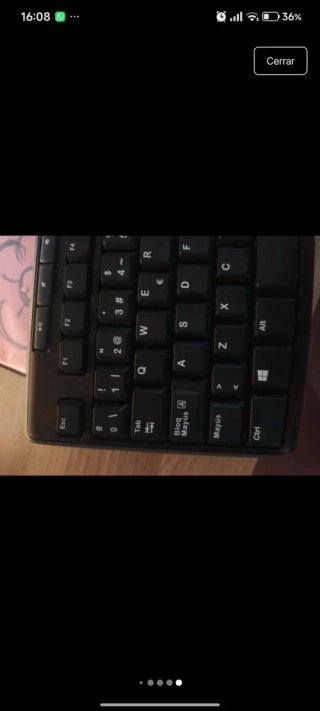 Teclado Inalámbrico Logitech Negro CASI SIN USAR