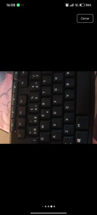 Teclado Inalámbrico Logitech Negro CASI SIN USAR