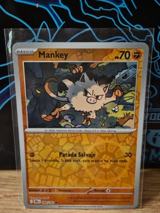Mankey 090/182 Reverse Holo 🇪🇦 NM