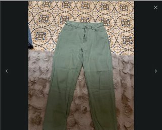 Pantalón vaquero verde SHEIN