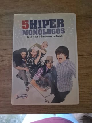 DVD 5 Hipermonólogos Comedia Español