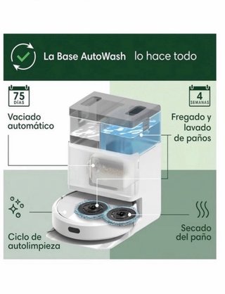 Robot Roomba Plus 405 Combo Autowash