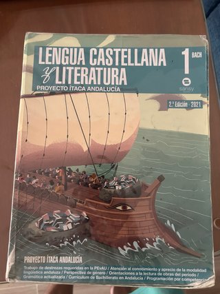 Lengua castellana y literatura, 1 BACH.