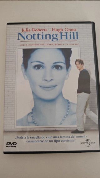 DVD Notting Hill Julia Roberts Hugh Grant Español
