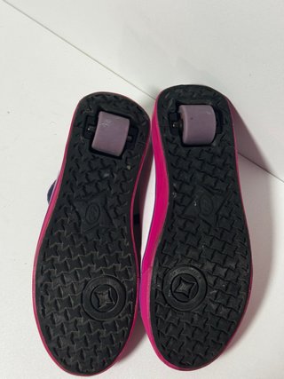 Heelys Blancas y Rosas con Rueda