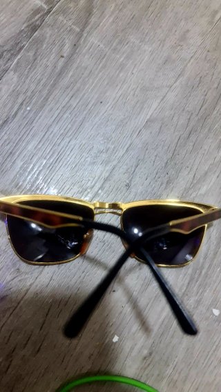 Gafas Police Vintage Marrón y Dorado