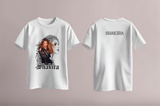 Camiseta Blanca Shakira