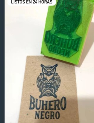 Sellos personalizados, monturas de madera