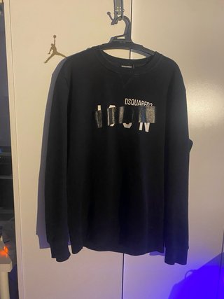 Felpa ICON Dsquared2 Nera