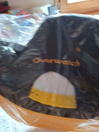 Gorra Overwatch Negra y Amarilla NUEVO