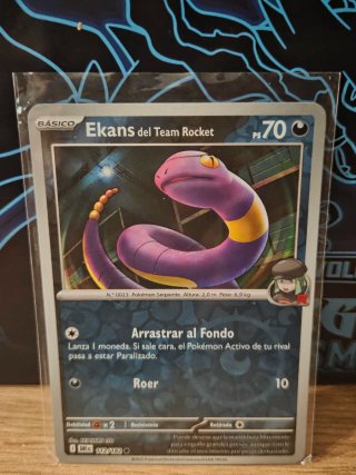 Ekans Team Rocket 112/182 Reverse Holo 🇪🇦 NM