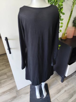Vestido Shein Negro y Rojo Talla M