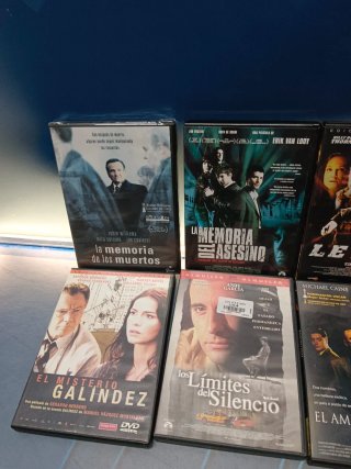 8 Películas DVD Suspense y Thriller