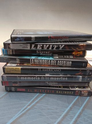8 Películas DVD Suspense y Thriller