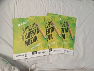 Matemáticas 3, Segundo Ciclo Primaria, FanFest