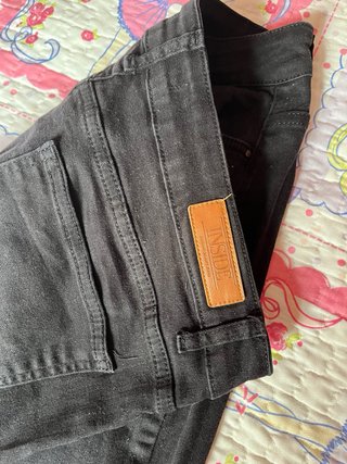 Pantalones vaqueros negros INSIDE Talla M