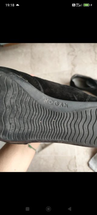 Hogan Olympia H-strass bicolore nere