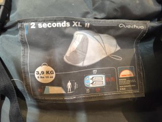 Tienda campaña Quechua 2 Seconds XL