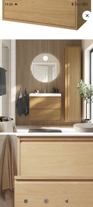 2 Muebles Baño y 2 Sillas Plástico