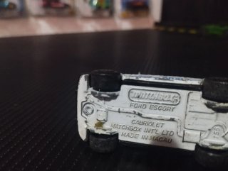 Matchbox Ford Escort XR3i Cabriolet 1985