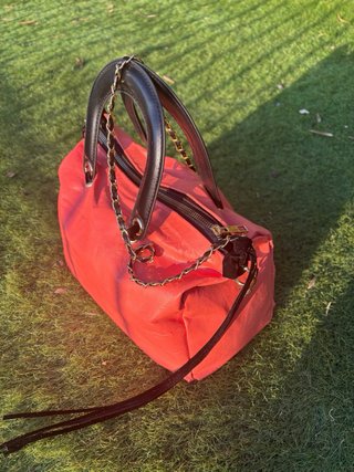Borsa bauletto pelle color salmone