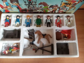 659. Playmobil super set medieval caballeros 3405