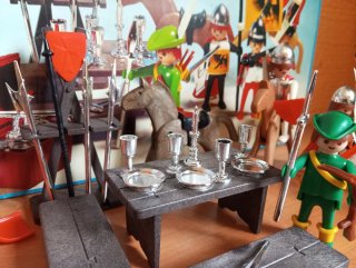 659. Playmobil super set medieval caballeros 3405