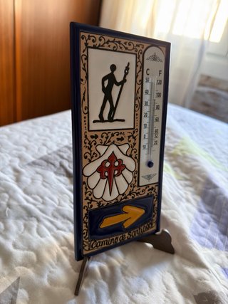 Termómetro decorativo Camino de Santiago
