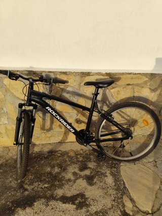 Bicicleta Rockrider Negra