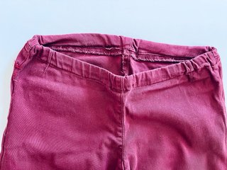 Pantaloni sartoriali borgogna cotone ed elastan