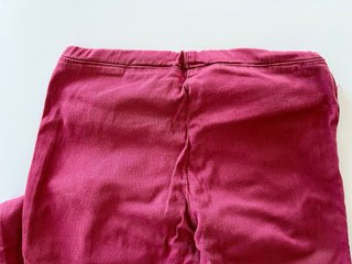 Pantaloni sartoriali borgogna cotone ed elastan