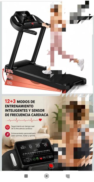 Cinta de correr BEHUMAX