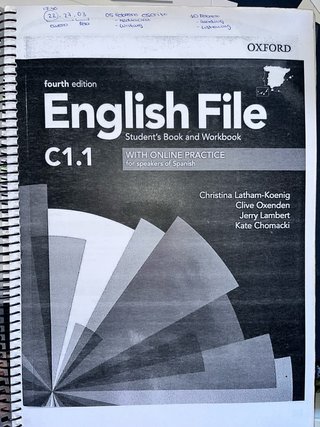 English File C1.1 Student's Book and Workbook