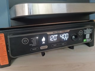 Ninja Woodfire Pro Connect XL Parrilla Eléctrica