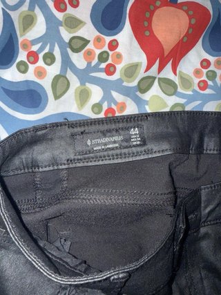 Pantalones de cuero negros
